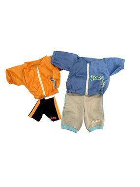 CPK Cabbage Patch Kids Clothing Windbreakers Spandex Shorts Sweatpants